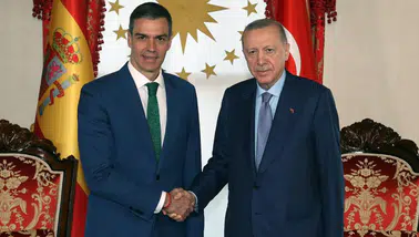 Cumhurbaşkanı Erdoğan, İspanya Başbakanı Sanchez'le görüştü