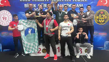 Manisa Diyanet bilek güreşinde Türkiye ikincisi
