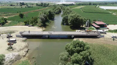 Başkan Kayda, Yılmaz Köprüsünde incelemelerde bulundu