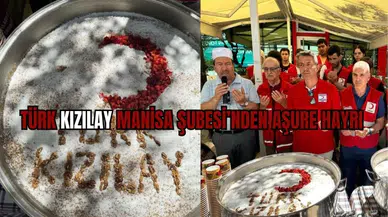 TÜRK KIZILAY MANİSA ŞUBESİ’NDEN AŞURE HAYRI