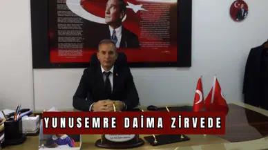 YUNUSEMRE DAİMA ZİRVEDE