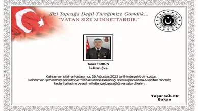 Pençe-Kilit Operasyonu Bölgesinde Bir Asker Şehit Oldu