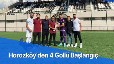 Horozköy’den 4 Gollü Başlangıç 