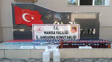 Manisa’da Kaçak İçki Operasyonu