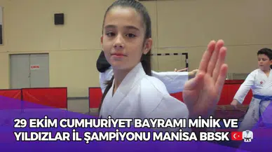 29 Ekim Cumhuriyet Bayramı Minik ve Yıldızlar İl Şampiyonu Manisa BBSK ???