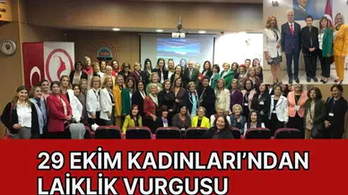 29 Ekim Kadınları’ndan Laiklik vurgusu