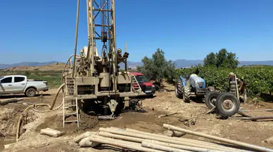 Afşarlı üreticilere sulama desteği