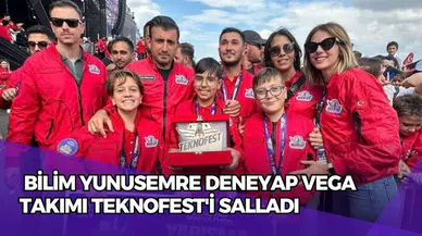 Bilim Yunusemre Deneyap VEGA Takımı TEKNOFEST'i Salladı