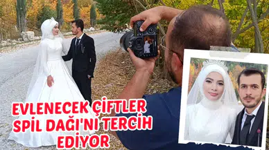 Evlenecek çiftler düğün fotoğrafları için Spil'i tercih ediyor