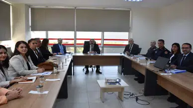 Kadına Yönelik Şiddetle Mücadele ve Çocuk Koruma İlçe Koordinasyon Kurulu toplantısı gerçekleştirildi
