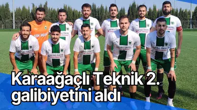 Karaağaçlı Teknik 2. galibiyetini aldı 