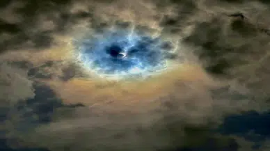 Meksika’da halkalı Güneş tutulması