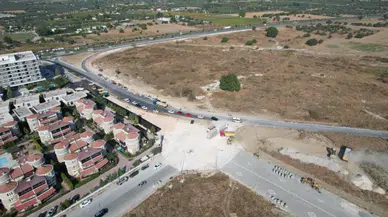 MUOSB Kavşağı'nda çalışmalar sürüyor
