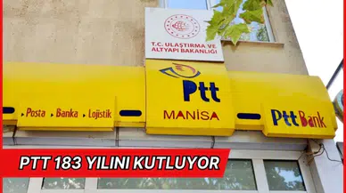 PTT 183 yılını kutluyor 