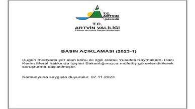 Döneri beğenmeyen kaymakam hakkında soruşturma başlatıldı