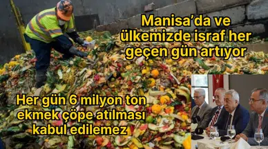 TESK Genel Başkanı Bendevi: Her gün 6 milyon ton ekmek çöpe atılması kabul edilemez 