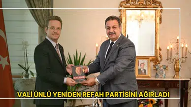 Vali Ünlü Yeniden Refah Partisini ağırladı 