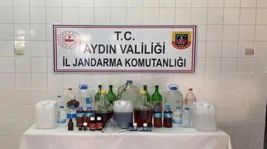 Jandarmadan kaçak alkol operasyonu
