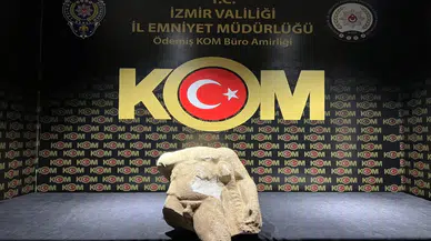 Polis Roma dönemine ait tarihi eser ele geçirdi