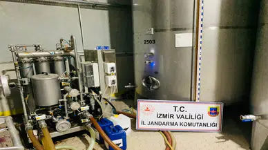6 bin litre kaçak etil alkol ele geçirildi