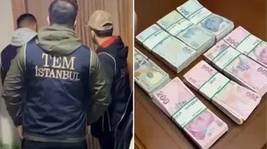 Baskın yapılan evlerden çıkan paralar şok etti