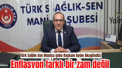 Enflasyon farklı bir zam değil 