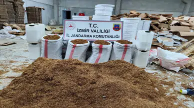 Kaçak sigara fabrikasına baskın