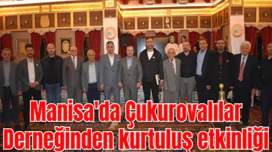 Manisa'da Çukurovalılar Derneğinden kurtuluş etkinliği 
