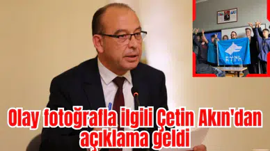 Olay fotoğrafla ilgili Çetin Akın'dan açıklama geldi