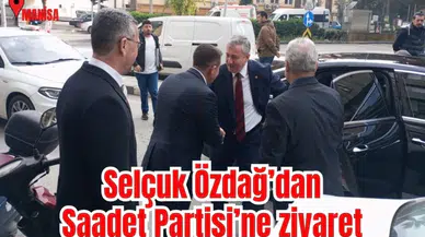 Selçuk Özdağ’dan Saadet Partisi’ne ziyaret 