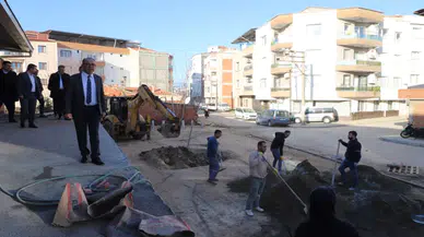 Turgutlu Belediye Başkanı Çetin Akın projeleri yerinde inceledi