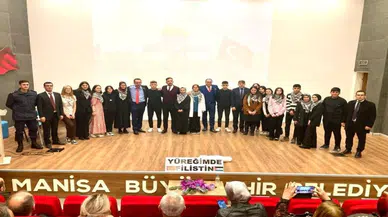 'Yüreğimde Filistin' programı ilgi çekti