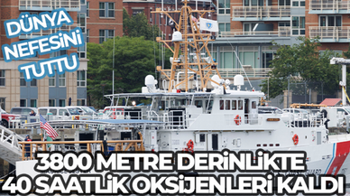 Atlantik Okyanusu'nda kaybolan denizaltıda 40 saatlik oksijen kaldı