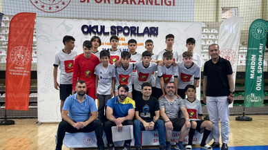 Ergani Cumhuriyet Ortaokulu, futsal Türkiye finallerinde