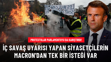 Fransa'da aşırı sağ siyasetçilerden iç savaş uyarısı: Bir an önce OHAL ilan edilmeli