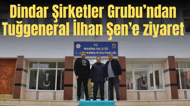 Dindar Şirketler Grubu CEO’su Furkan Dindar’dan Jandarma Komutanı İlhan Şen’e ziyaret
