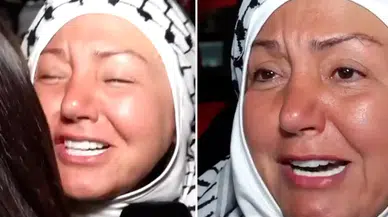 Sumud Filosu'nda yer alan ünlü isim İsrail'in yaptıklarını ağlayarak anlattı