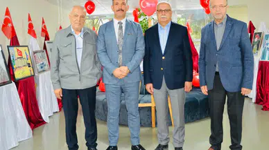 Manisa’da eski yerel yöneticilerden Milli Eğitim Müdürüne teşekkür ziyareti