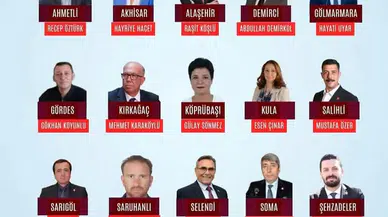 CHP Manisa’da ilçe başkanları belli oldu