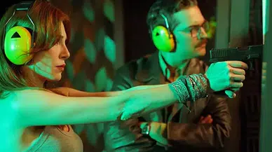 Çağatay Ulusoy ve Elçin Sangu'dan dublörsüz performans