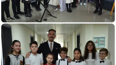 Öğrencilerden Cumhuriyetin 102. yılında etkinlik