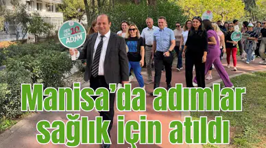 Dünya Yürüyüş Günü’nde sağlık için yürüdüler