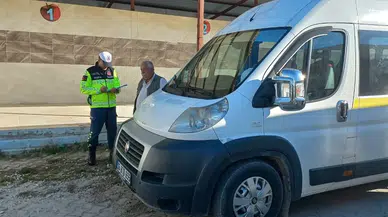 Selendi’de okul servisleri sıkı denetimden geçti