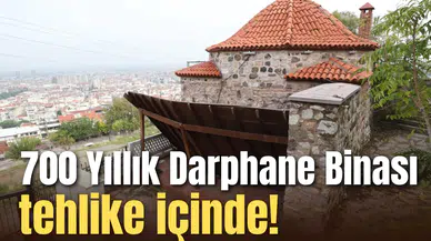700 Yıllık Darphane Binası tehlike içinde!