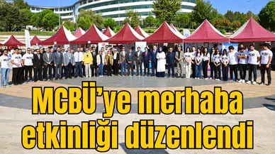 MCBÜ’ye merhaba etkinliği düzenlendi