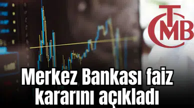 Merkez Bankası faiz kararını açıkladı