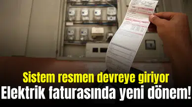 Elektrik faturasında yeni dönem! Sistem resmen devreye giriyor