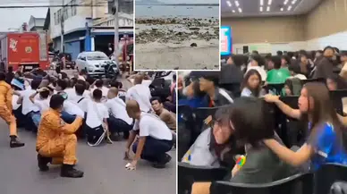 Filipinler'de büyük deprem! Tsunami uyarısı yapıldı