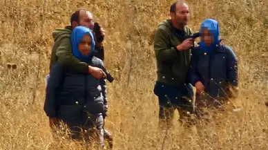 Görüntü Ankara'dan! Kafasına silah dayanan kadının büyük dramı