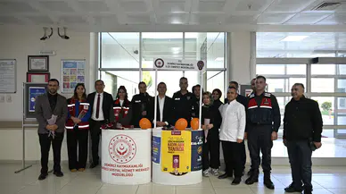 Demirci Sosyal Hizmet Merkezi'nden kadına yönelik şiddete karşı farkındalık çalışması